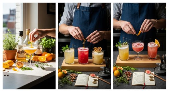 Éco-mixologie : concevoir des cocktails durables et créatifs