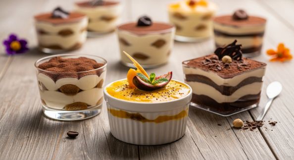 Tour du Monde des Tiramisu : Variez les Saveurs