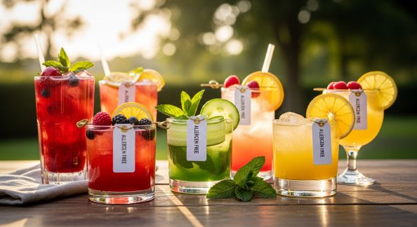 Cocktails sans allergènes : plaisir assuré pour tous
