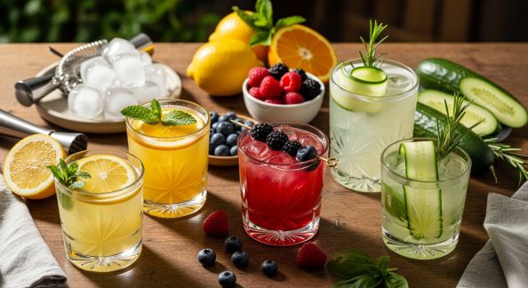 Cocktails de Saison: Ingrédients Frais et de Qualité