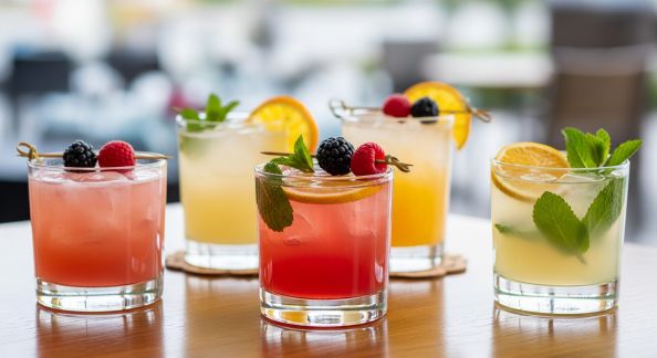 Cocktails faibles en sucre : plaisir léger au bout du verre