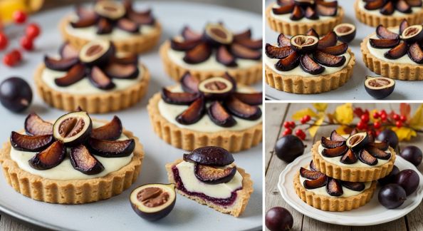 Tartelette figues et noisettes : parfum d’automne