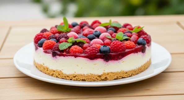 Coupes glacées yaourt et fruits rouges : légèreté d’été
