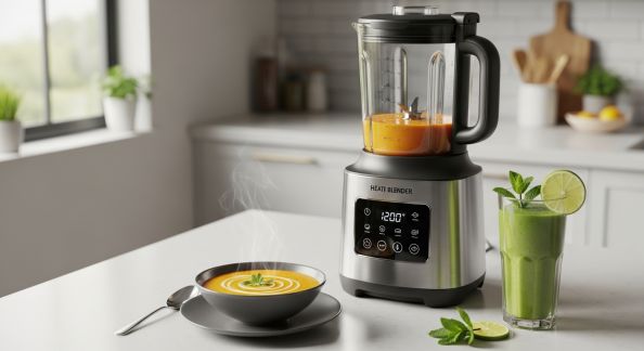 Sélection des meilleurs blenders chauffants pour vos soupes et smoothies