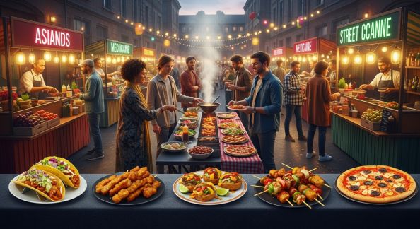 Street Food : Les Nouvelles Stars de la Cuisine Urbaine