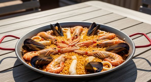 Paëlla aux Fruits de Mer : Une Invitation au Voyage