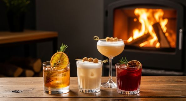 Cocktails hivernaux : réchauffer vos soirées avec créativité