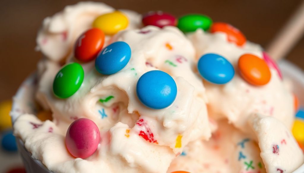 Glace maison sans sorbetière aux M&M's : la recette gourmande et facile