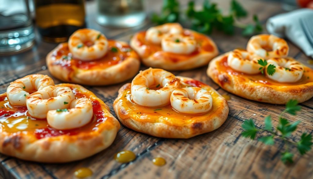 Recette facile de pizzettes aux crevettes : l'apéro parfait pour épater vos invités