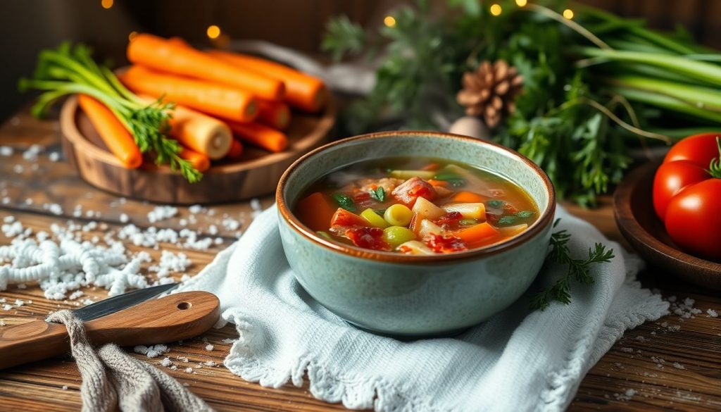 Recette réconfortante : un bouillon aux légumes et au lard pour réchauffer vos soirées d'hiver