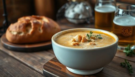 Soupe à la bière : la recette d'entrée qui va surprendre vos convives