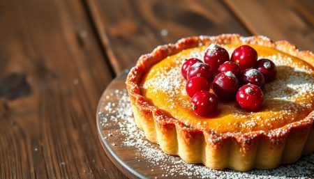 Tarte groseilles-frangipane : la gourmandise acidulée qui fait fondre les papilles