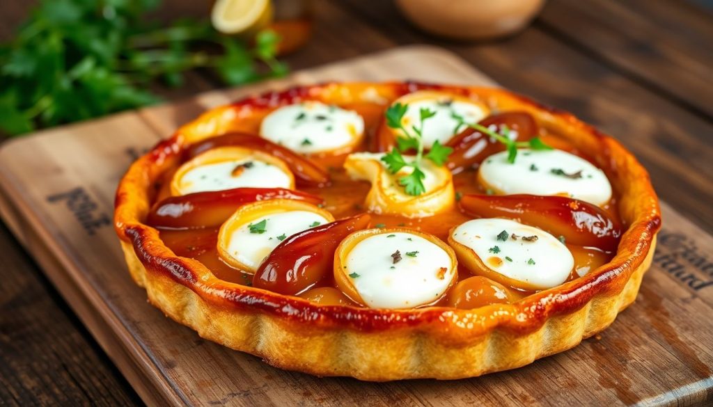 Tarte tatin aux endives et chèvre : une entrée originale et savoureuse