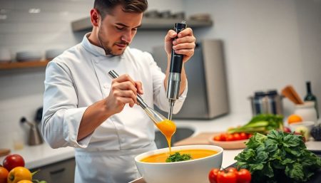 Bien utiliser votre mixeur plongeur : les astuces des pros pour des préparations réussies