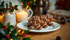 Délicieux sablés bonhommes en chocolat : la recette parfaite pour Noël