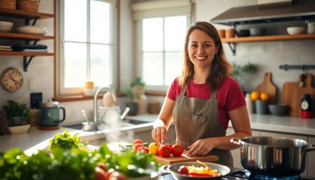 Femme en cuisine