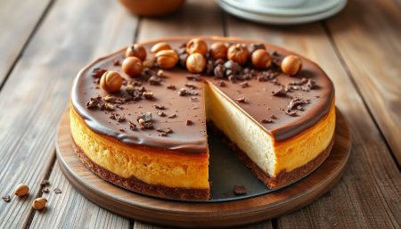 Gâteau au fromage blanc choco-noisette : la recette gourmande qui va vous faire fondre