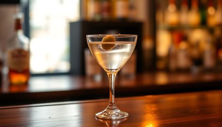 Le Dry Martini dévoilé : l'art subtil d'un cocktail légendaire