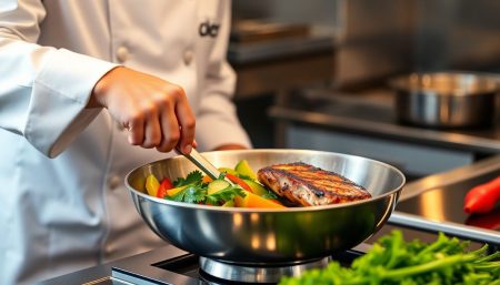 Maîtrisez l'art de la cuisson en poêle inox : 5 astuces de chef pour des résultats bluffants