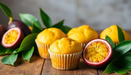 Muffins aux fruits de la passion : la recette exotique qui va enchanter vos papilles