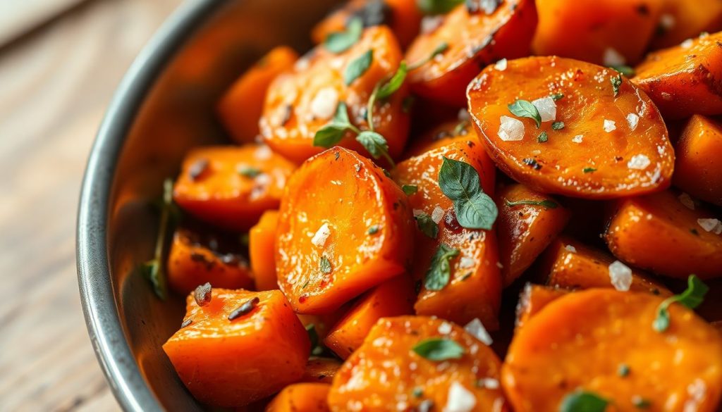 Patates douces rôties : la recette gourmande qui va enchanter vos papilles