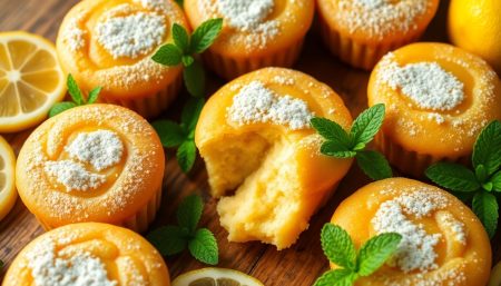 Petits fondants au citron : la recette gourmande qui éveille les papilles