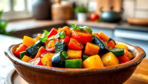 Ratatouille maison : la recette colorée et savoureuse pour un repas équilibré