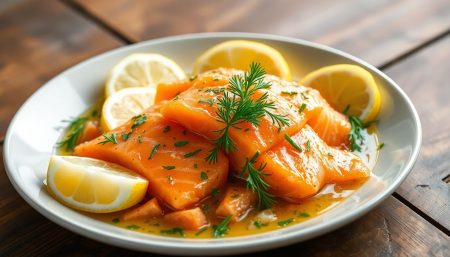 Recette d'entrée : le saumon mariné à l'aneth, un délice nordique facile à réaliser